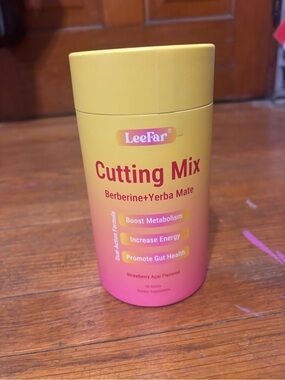 LeeFar Cutting Mix - Yellow to Pink Gradient Canister